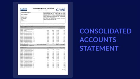 mfcams|Get Consolidated Account Statement